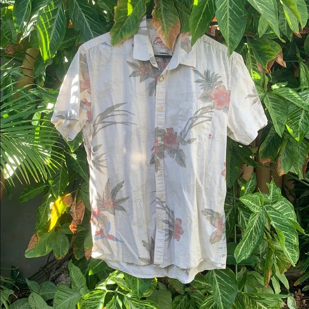 Quicksilver aloha shirt